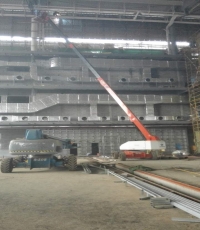 长沙国际会展中心施工